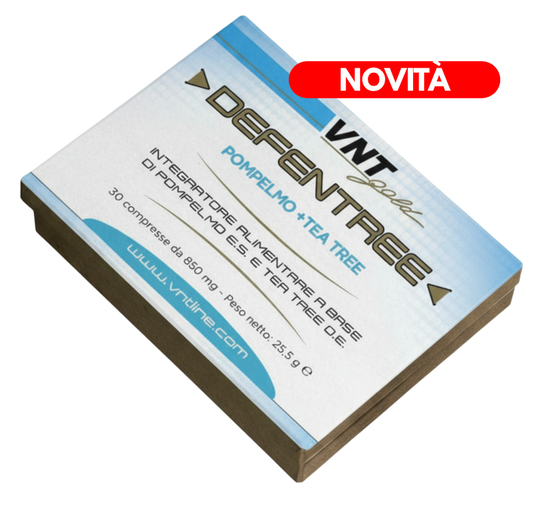 DEFENTREE ANTIBIOTICO NATURALE TEA TREE OIL E SEMI DI POMPELMO